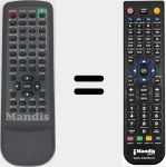 Replacement remote control for REMCON1474
