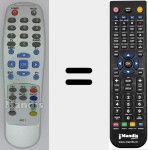 Replacement remote control for MV-4401