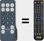 Mando a distancia sustituto de Technaxx001