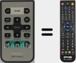 Télécommande pour remplacer CXB8744