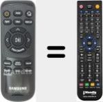 Mando a distancia sustituto de DJ96-00191B