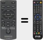 Replacement remote control for RC-A0500