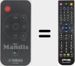 Mando a distancia sustituto de WZ34080 (WZ340800)