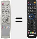 Mando a distancia sustituto de REMCON785