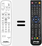 Télécommande pour remplacer 597086G