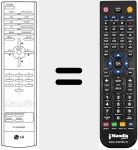 Télécommande pour remplacer MF02HA (6710V00092E)