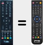 Replacement remote control for BM43173