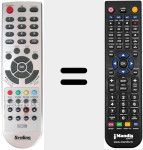 Mando a distancia sustituto de REMCON1337