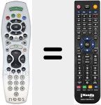 Télécommande pour remplacer REMCON805