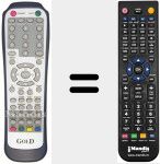 Replacement remote control for REMCON399