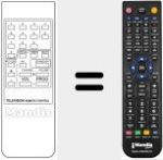 Télécommande pour remplacer REMCON1244