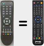 Télécommande pour remplacer RC750