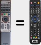 Télécommande pour remplacer NR022