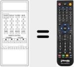Mando a distancia sustituto de REMCON251