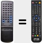 Télécommande pour remplacer RC-A030 (A70142908)