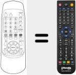 Mando a distancia sustituto de REMCON016