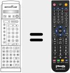 Replacement remote control for REMCON362