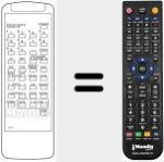 Replacement remote control for RC37