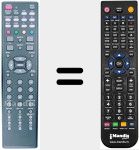 Replacement remote control for RC00049