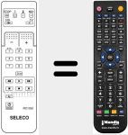 Télécommande pour remplacer RC1250