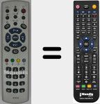 Mando a distancia sustituto de RC2183