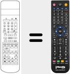 Télécommande pour remplacer RC8077