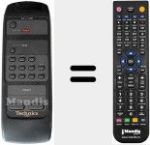 Mando a distancia sustituto de RAK-ST106WH