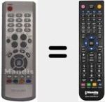 Mando a distancia sustituto de TM 75 (AA59-00312K)