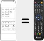 Mando a distancia sustituto de REMCON383