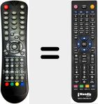 T&eacute;l&eacute;commande pour remplacer XMURMC0003