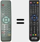 Replacement remote control for REMCON013