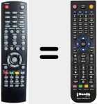 Mando a distancia sustituto de REMCON884