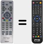 Télécommande pour remplacer RCT 111 SP 1 G (21447280)