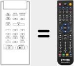 Télécommande pour remplacer REMCON095