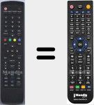 Replacement remote control for D80002607