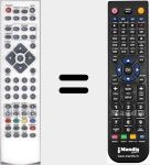 T&eacute;l&eacute;commande pour remplacer XMURMC0039