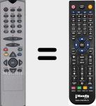 Télécommande pour remplacer LT5005