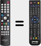 T&eacute;l&eacute;commande pour remplacer Otrum002