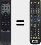 Mando a distancia sustituto de Pace004