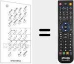 T&eacute;l&eacute;commande pour remplacer 660010111