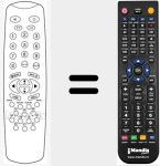 Replacement remote control for 1940