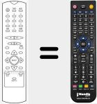 Télécommande pour remplacer 30025307