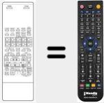 Télécommande pour remplacer VR500HQ