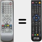 Télécommande pour remplacer RML1703E