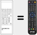 Mando a distancia sustituto de DIGICOMPUTER53