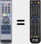 Mando a distancia sustituto de RCM40M50