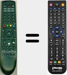 Mando a distancia sustituto de RCDHR820XU