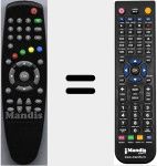 T&eacute;l&eacute;commande pour remplacer GS1001