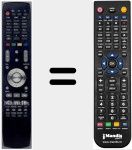 Replacement remote control for RL06R002X