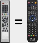 T&eacute;l&eacute;commande pour remplacer RC39HI